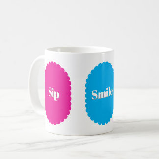 Sip Smile Repeat Fun Dopamine Coffee Mug