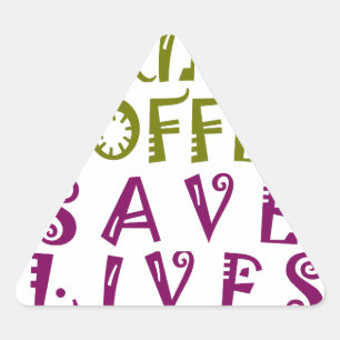  Sip, Snap Repeat Chasing Caffeine Selfies design Triangle Sticker