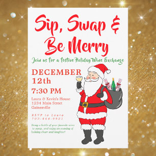 Sip, Swap & Be Merry Holiday Wine Exchange Party