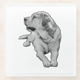 Sip Time, Little Spark Glass Coaster