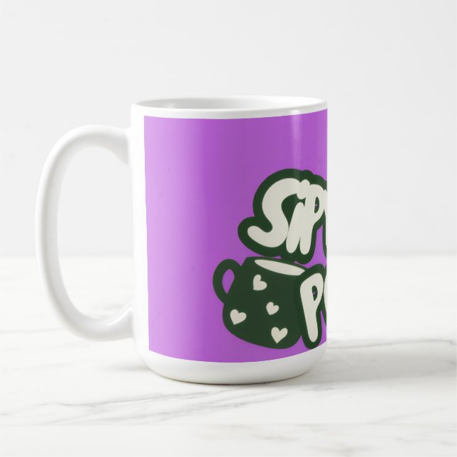 sip your power handmade mugs (Left)