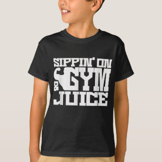 Sippin On Gym Juice - Mens Workout Shirts Funny