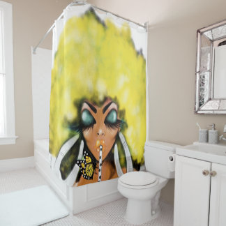 Sippin Shower Curtain