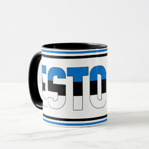 "Sippin' with Estonia" Patriotic Coffee Mug