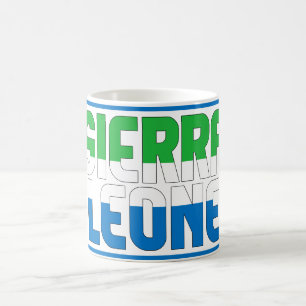 "Sippin' with Sierra Leone" Patriotic Coffee Mug