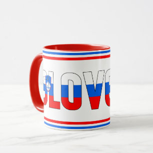"Sippin' with Slovenia" Patriotic Coffee Mug
