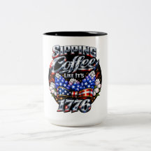 Sipping Coffee Like Its 1776 Bluebonnet