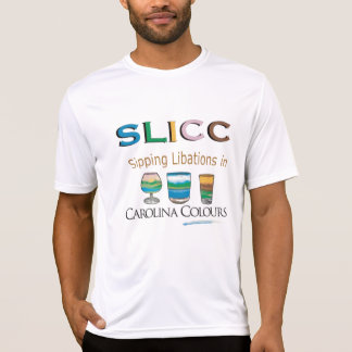 Sipping Libations In Carolina Colours T-Shirt