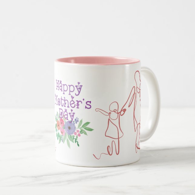Sips of Love – Happy Mother’s Day Mugs (Front Right)