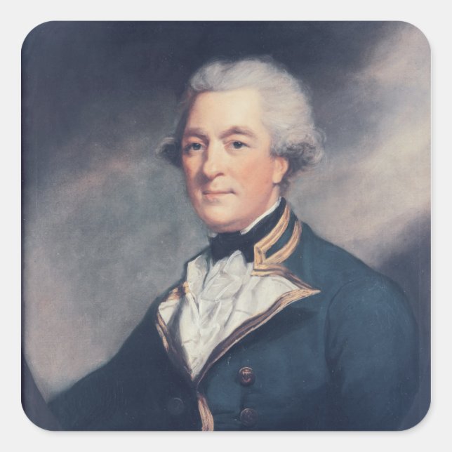 Sir Andrew Hamond, Bt. Square Sticker (Front)