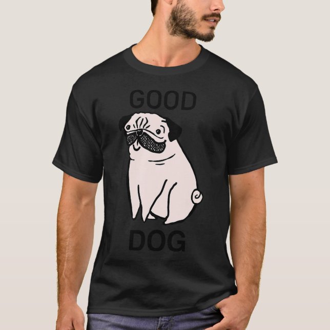 Sir Arlington Pug T-Shirt (Front)