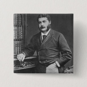 Sir Arthur Sullivan 15 Cm Square Badge