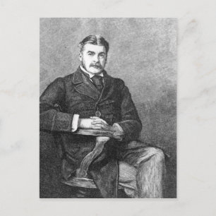 Sir Arthur Sullivan, engraved by C. Carter Postcard