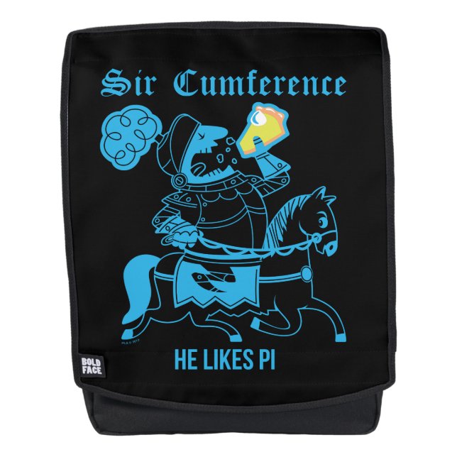 Sir Cumference… Backpack (Front)