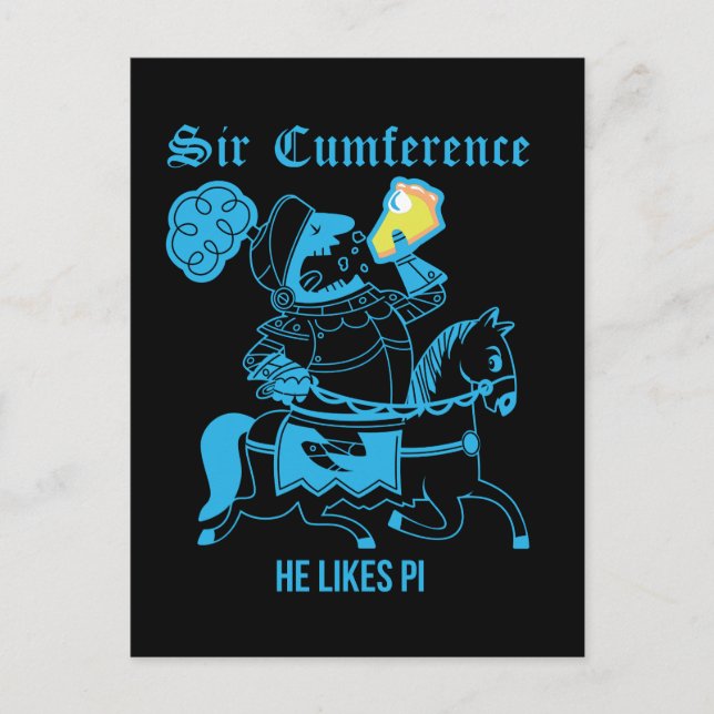 Sir Cumference… Postcard (Front)