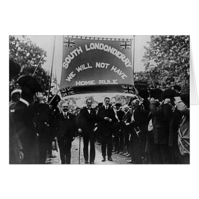 Sir Edward Carson (Front Horizontal)