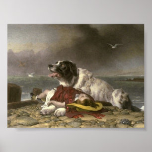 Sir Edwin Henry Landseer   Saved Poster