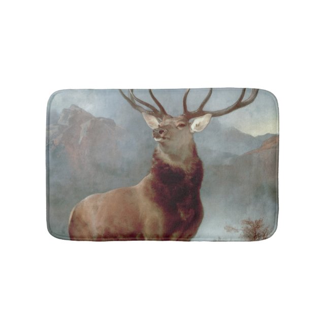 Sir Edwin Landseer | Monarch of the Glen, 1851 Bath Mat (Front)