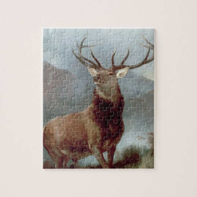 Sir Edwin Landseer | Monarch of the Glen, 1851 Jigsaw Puzzle (Vertical)