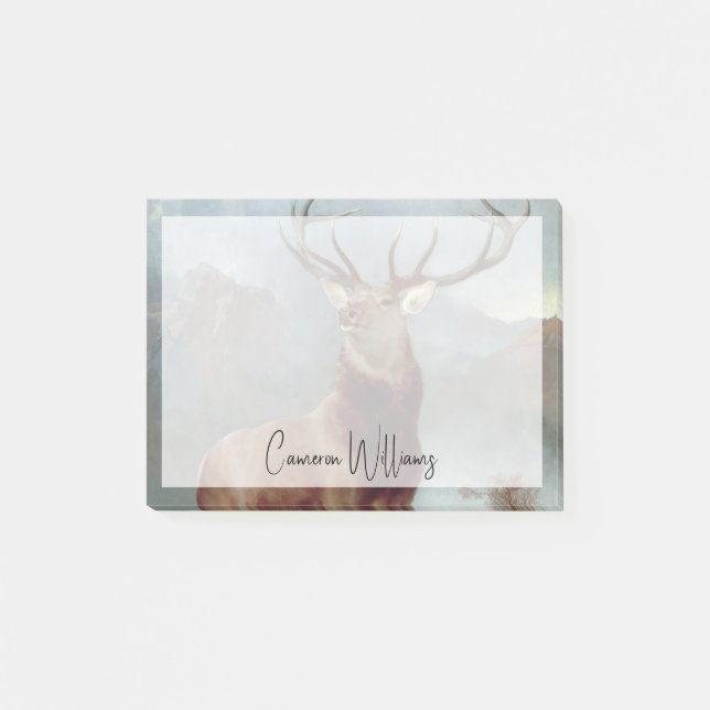 Sir Edwin Landseer | Monarch of the Glen, 1851 Post-it Notes (Front)