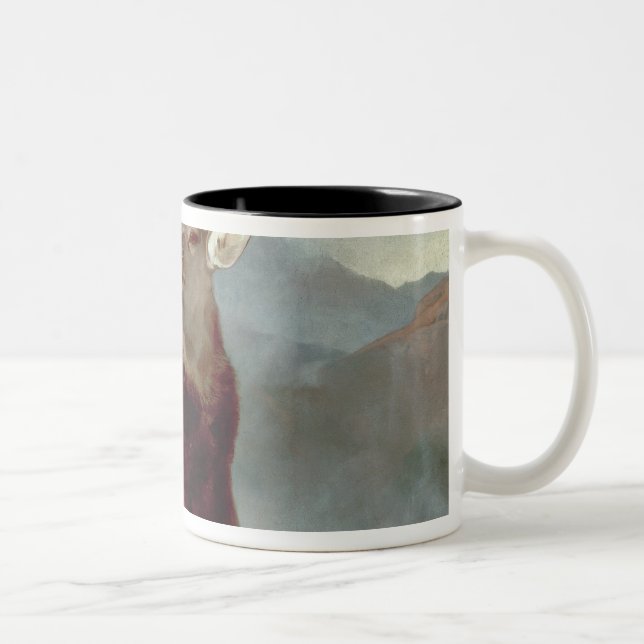 Sir Edwin Landseer | Monarch of the Glen, 1851 Two-Tone Coffee Mug (Right)
