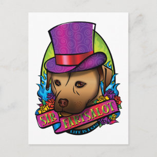 Sir Fartsalot Postcard