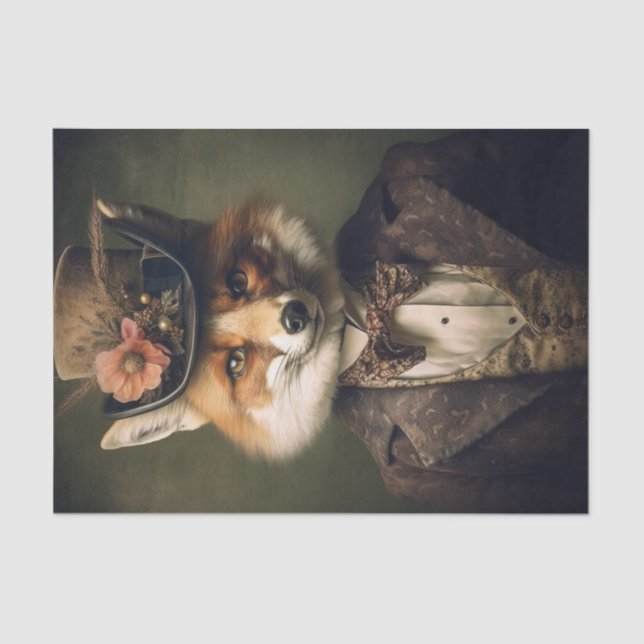 Sir Foxy1 Tissue Paper (Front)