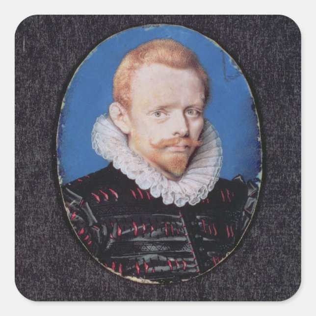 Sir Francis Drake Square Sticker (Front)