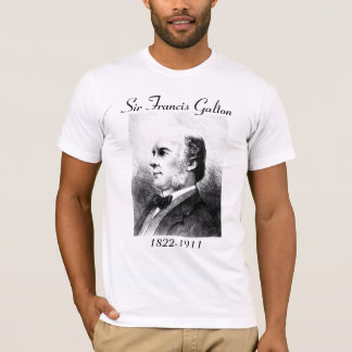Sir Francis Galton #2 - w/ quote T-Shirt