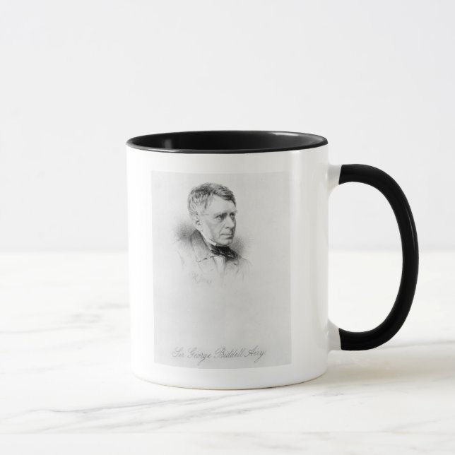 Sir George Biddell Airy, engraved by C.H. Jeens Mug (Right)