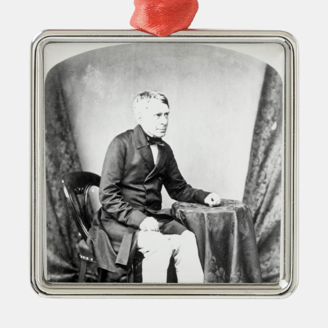 Sir George Biddell Airy Metal Tree Decoration (Front)