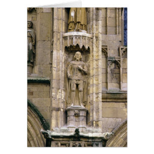 Sir Henry 'Hotspur Percy, on the west facade