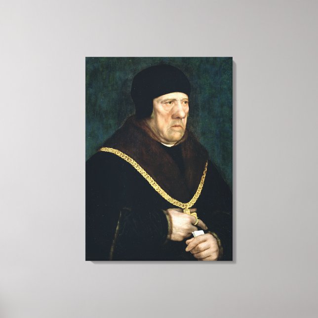 Sir Henry Wyatt  sometimes called Milord Cromwell Canvas Print (Front)