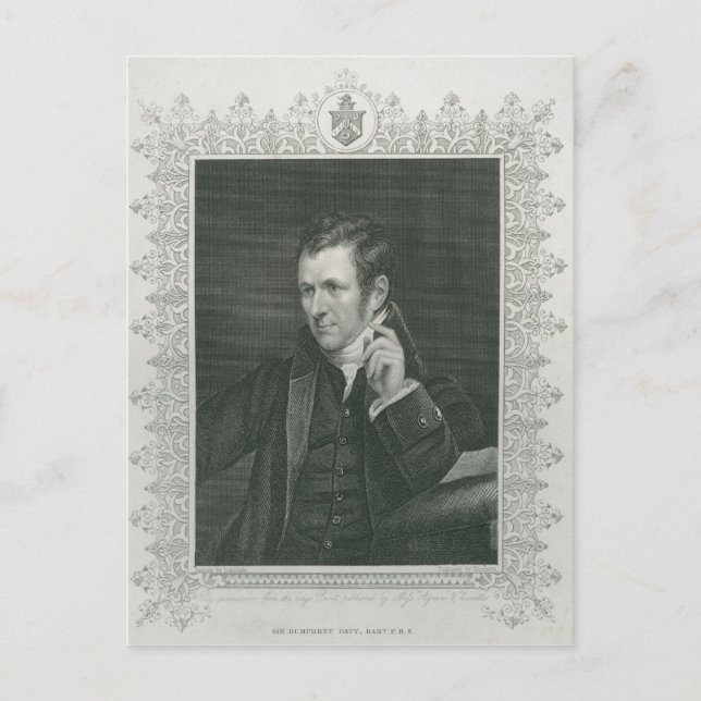 Sir Humphry Davy Postcard (Front)