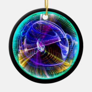 Sir Isaac Newton Ceramic Tree Decoration