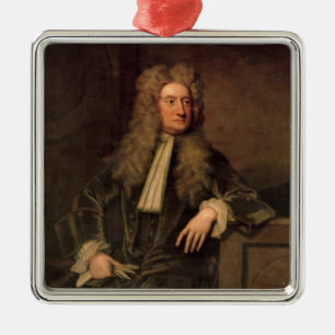 Sir Isaac Newton Metal Tree Decoration