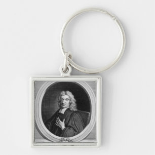Sir John Flamsteed, engraved by George Vertue Key Ring