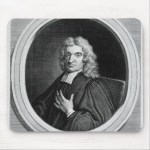 Sir John Flamsteed, engraved by George Vertue Mouse Pad