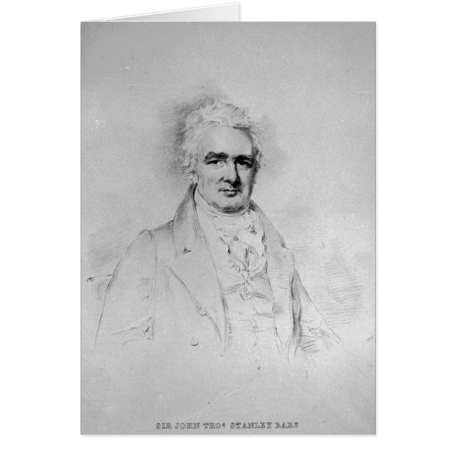 Sir John Thomas Stanley Bart (Front)