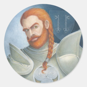 Sir Kaye Classic Round Sticker