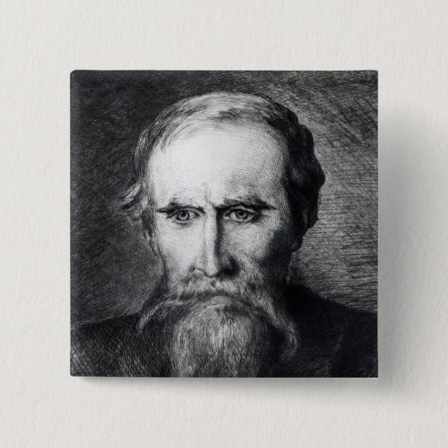 Sir Leslie Stephen, 1889 15 Cm Square Badge (Front)