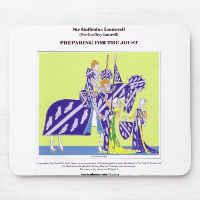 Sir Louterell Mousepad (Front)