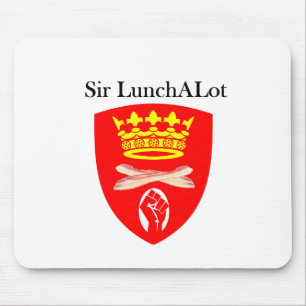 Sir LunchALot Mouse Pad