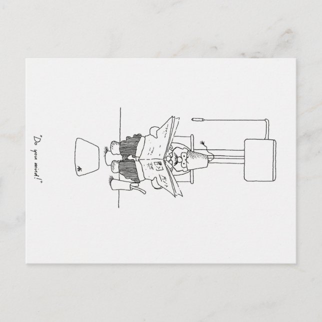 Sir Mathew Cartwright Postcard (Front)