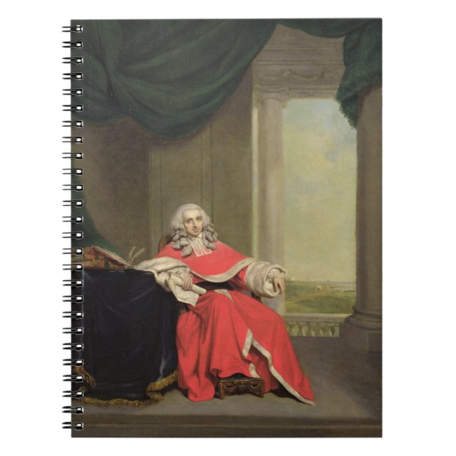 Sir Robert Chambers, c.1789 (oil on canvas) Spiral Notebook (Front)