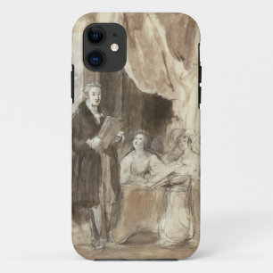 Sir Robert Peel Reading to Queen Victoria Case-Mate iPhone Case