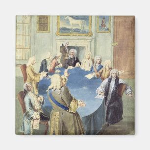 Sir Robert Walpole addressing his cabinet Magnet