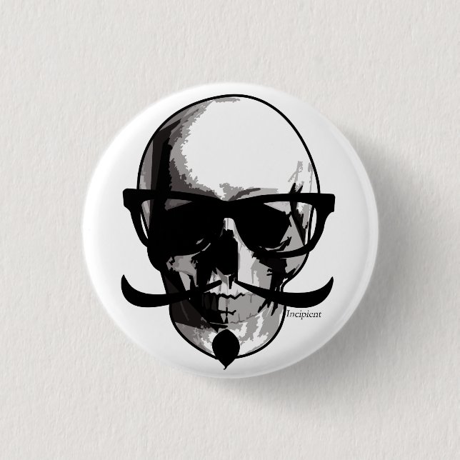 Sir Skull Button (Front)