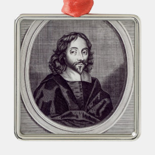 Sir Thomas Browne , engraved by Frederick Metal Tree Decoration