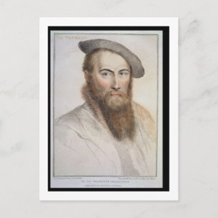 Sir Thomas Wyatt (c.1503-42) engraved by Francesco Postcard